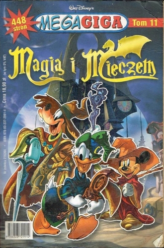 MAGIĄ I MIECZEM TOM 11 MEGAGIGA DISNEY