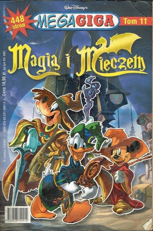 MAGIĄ I MIECZEM TOM 11 MEGAGIGA DISNEY