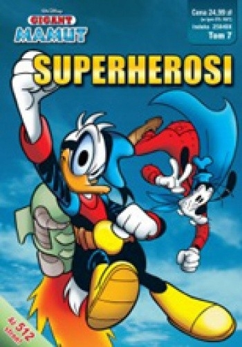 GIGANT MAMUT TOM 7 SUPERHEROSI DISNEY KACZOR DONALD