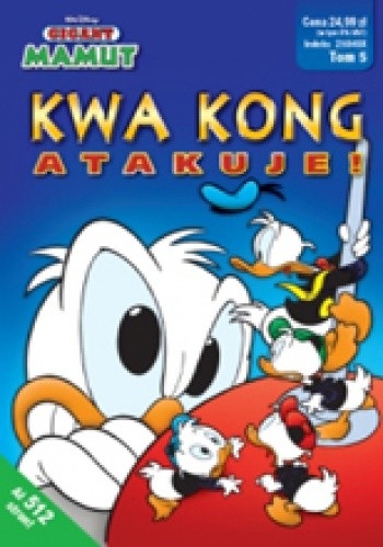 GIGANT MAMUT TOM 5 KWA KONG ATAKUJE DISNEY KACZOR DONALD