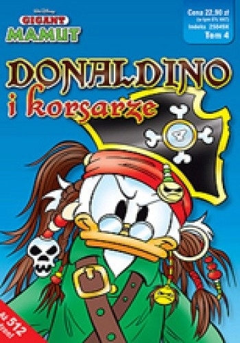 GIGANT MAMUT TOM 4 DONALDINO I KORSARZE DISNEY KACZOR DONALD