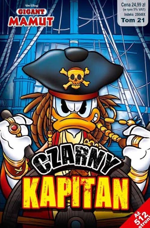GIGANT MAMUT TOM 21 CZARNY KAPITAN KACZOR DISNEY KACZOR DONALD