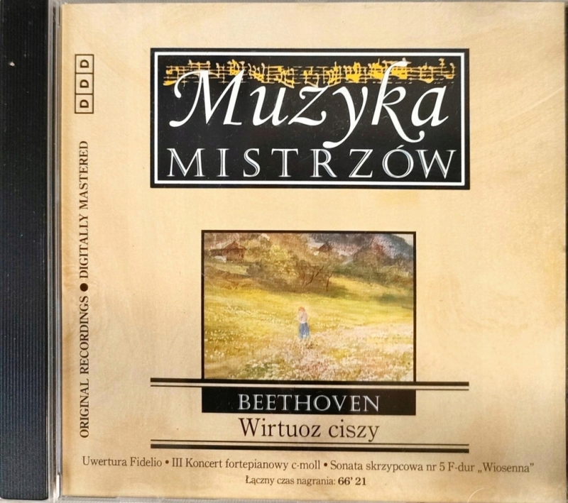 BEETHOVEN WIRTUOZ CISZY CD MUZYKA MISTRZÓW