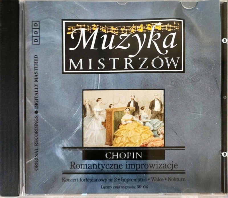 CHOPIN ROMANTYCZNE IMPROWIZACJE CD MUZYKA MISTRZÓW