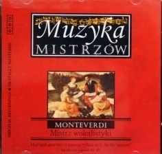MONTEVERDI MISTRZ WOKALISTKI CD MUZYKA MISTRZÓW
