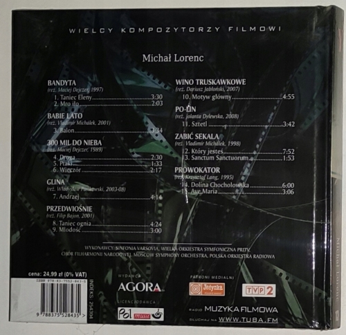 MICHAŁ LORENC CD WIELCY KOMPOZYTORZY FILMOWI 13