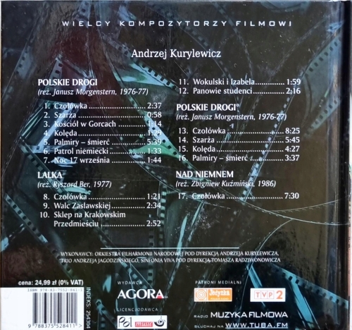 ANDRZEJ KURYLEWICZ CD WIELCY KOMPOZYTORZY FILMOWI 11
