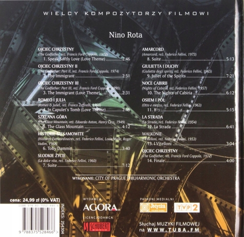NINO ROTA CD WIELCY KOMPOZYTORZY FILMOWI 16