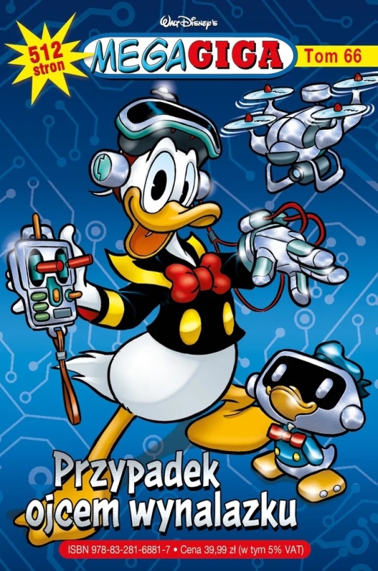 MEGAGIGA TOM 66 PRZYPADEK OJCEM WYNALAZKU DISNEY