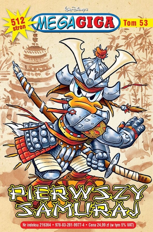 MEGAGIGA TOM 53 PIERWSZY SAMURAJ DISNEY