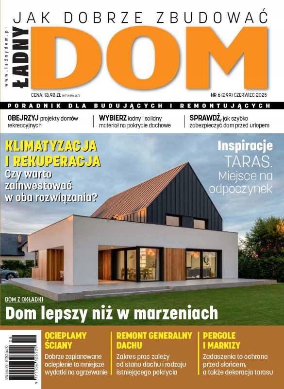 6/2025 ŁADNY DOM POKRYCIA DACHOWE TARASY
