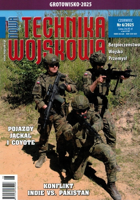 6/2025 NOWA TECHNIKA WOJSKOWA KONFLIKT INDIE VS PAKISTAN