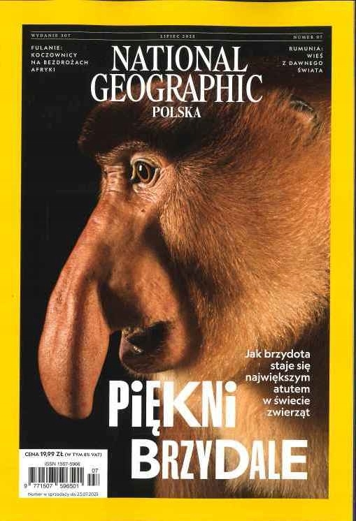 7/2025 NATIONAL GEOGRAPHIC PIĘKNI BRZYDALE