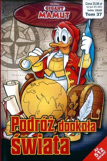 GIGANT MAMUT TOM 37 PODRÓŻ DOOKOŁA ŚWIATA KACZOR DONALD
