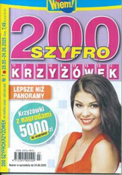 7/2025 200 SZYFRO KRZYŻÓWEK