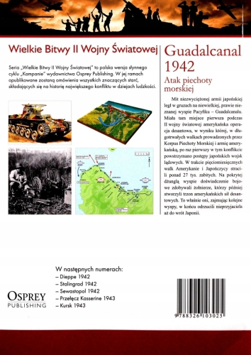 GUADALCANAL 1942 ATAK PIECHOTY MORSKIEJ WIELKIE BITWY II ŚWIATOWEJ 16
