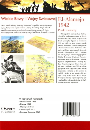 EL-ALAMEJN 1942 PUNKT ZWROTNY WIELKIE BITWY II ŚWIATOWEJ 15
