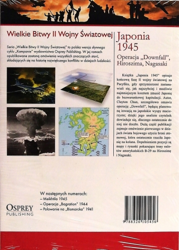 JAPONIA 1945 OPERACJA DOWNFALL HIROSZIMA WIELKIE BITWY II ŚWIATOWEJ TOM 48