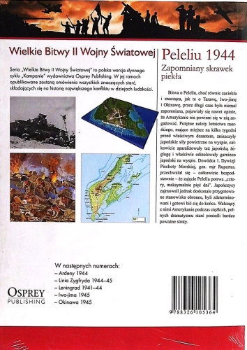 PELELIU 1944 ZAPOMNIANY SKRAWEK PIEKŁA WIELKIE BITWY II ŚWIATOWEJ TOM 39