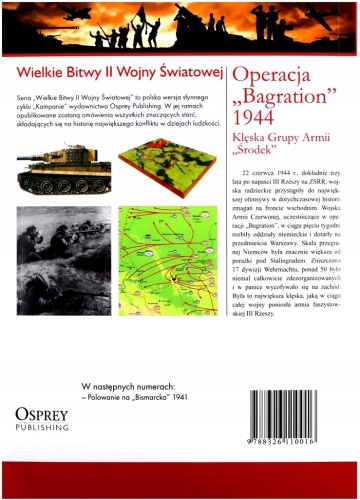 OPERACJA BAGRATION 1944 KLĘSKA GRUPY ARMII WIELKIE BITWY II ŚWIATOWEJ 50