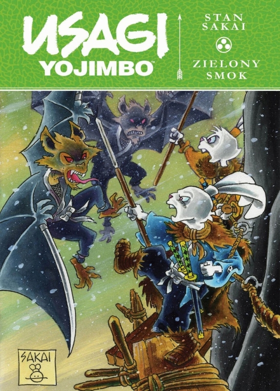 USAGI YOJIMBO TOM 5 ZIELONY SMOK STAN SAKAI