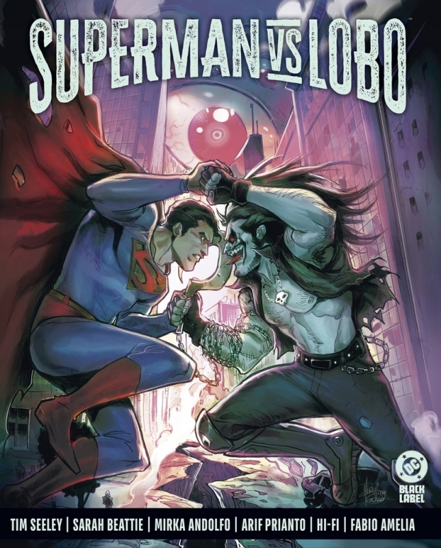 SUPERMAN KONTRA LOBO TIM SEELEY MIRKA ANDOLFO NOWA