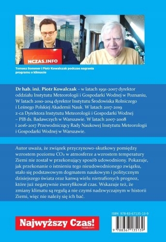 ZMIANY KLIMATU POLITYKA IDEOLOGIA NAUKA FAKTY PIOTR KOWALCZAK