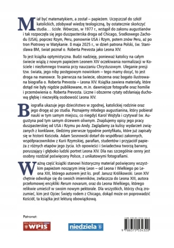 LEON XIV BIOGRAFIA ILUSTROWANA ADAM SOSNOWSKI KS.JANUSZ KRÓLIKOWSKI