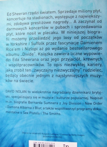 ED SHEERAN PLUSY I MINUSY DAVID NOLAN