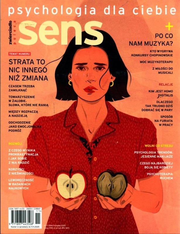 11/2025 SENS PSYCHOLOGIA DLA CIEBIE STRATA TO NIC INNEGO NIŻ ZMIANA