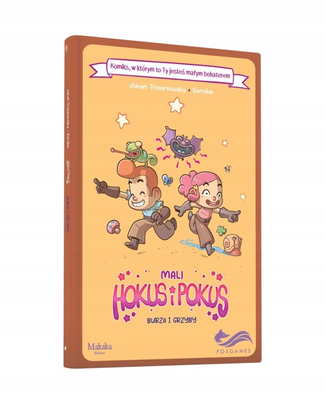 KOMIKS PARAGRAFOWY MALI HOKUS POKUS BURZA I GRZYBY TROINOWSKY