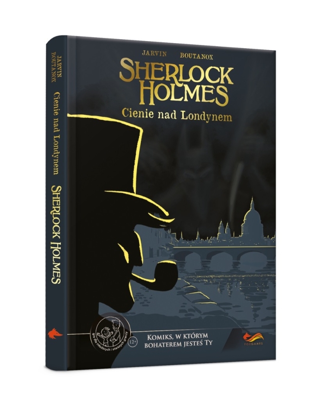 KOMIKS PARAGRAFOWY SHERLOCK HOLMES CIENIE NAD LONDYNEM