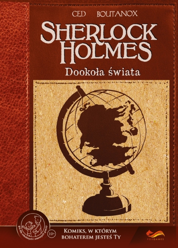 KOMIKS PARAGRAFOWY SHERLOCK HOLMES DOOKOŁA ŚWIATA