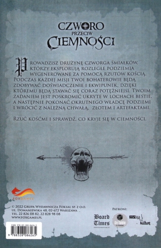 KOMIKS PARAGRAFOWY CZWORO PRZECIW CIEMNOŚCI