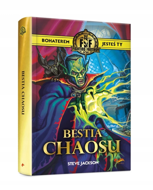 KOMIKS PARAGRAFOWY FIGHTING FANTASY BESTIA CHAOSU STEVE JACKSON