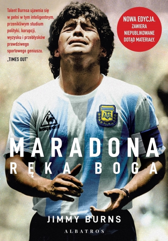 MARADONA RĘKA BOGA JIMMY BURNS