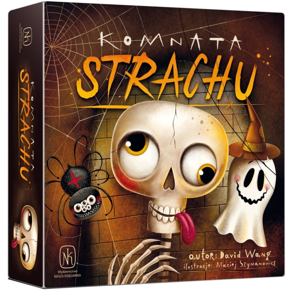 KOMNATA STRACHU  ZRĘCZNOŚCIOWA GRA PLANSZOWA 