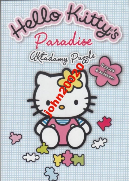 HELLO KITTY'S PARADISE.UKŁADAMY PUZZLE.