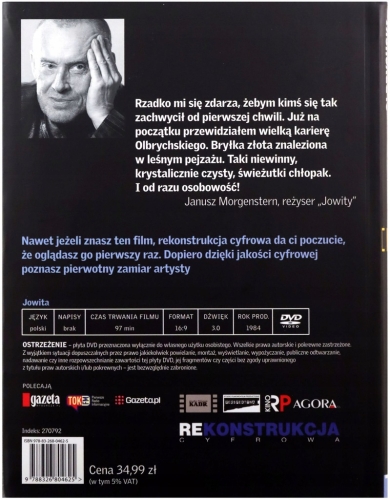 JOWITA DANIEL OLBRYNSKI DVD MISTROWIE POLSKIEGO KINA
