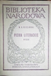 PISMA LITERACKIE WYBÓR WISSARION GRIGORIEWICZ BIELIŃSKI BIBLIOTEKA NARODOWA