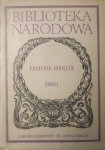 ZBÓJCY FRYDERYK SCHILLER BIBLIOTEKA NARODOWA