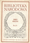 BAJKI IGNACY KRASIŃSKI BIBLIOTEKA NARODOWA
