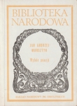 WYBÓR POEZJI JAN ANDRZEJ MORSZTYN BIBLIOTEKA NARODOWA