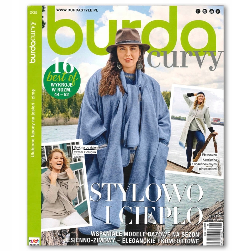 2/2025 BURDA CURVY STYLOWO I CIEPŁO