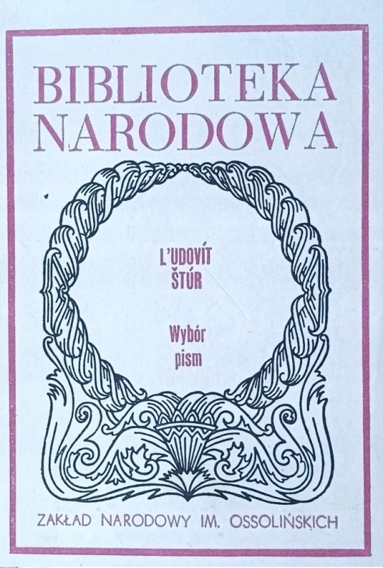 WYBÓR PISM LUDOVIT STUR BIBLIOTEKA NARODOWA