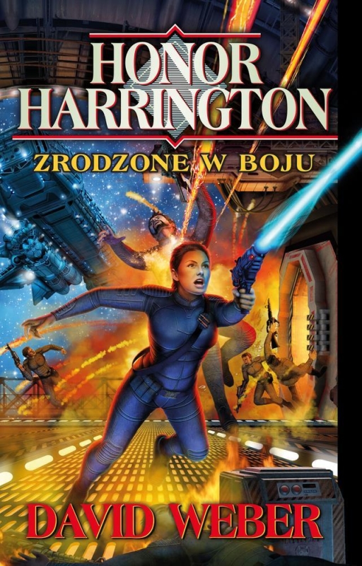 HONOR HARRINGTON ZRODZONE W BOJU DAVID WEBER