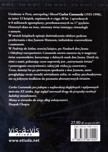 PODRÓŻ DO IXTLAN CARLOS CASTANEDA