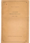 LEGION MICKIEWICZA 1848-1849 STEFAN KIENIEWICZ