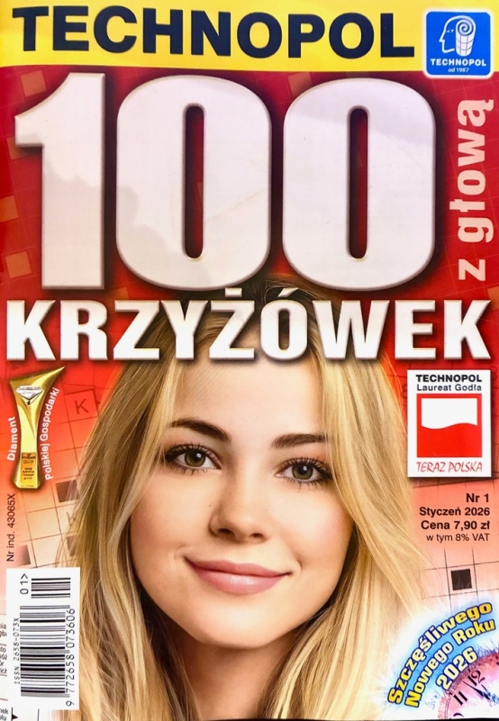 1/2026 100 KRZYŻÓWEK Z GŁOWĄ KRZYŻÓWKI