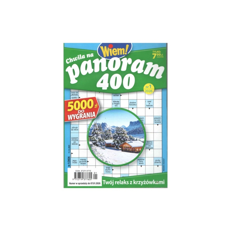 1/2026 CHWILA NA 400 PANORAM WIEM! KRZYŻÓWKI PANORAMICZNE